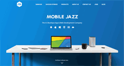 Desktop Screenshot of mobilejazz.com